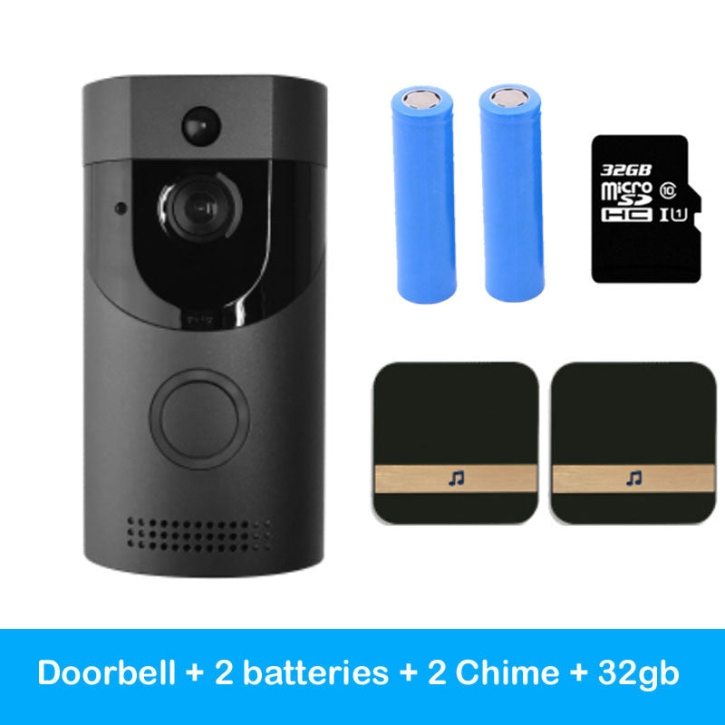 Smart WiFi Video Doorbell - Wireless Intercom, HD Video & Mobile App Control