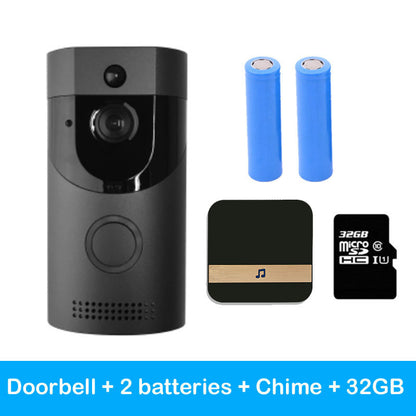 Smart WiFi Video Doorbell - Wireless Intercom, HD Video & Mobile App Control