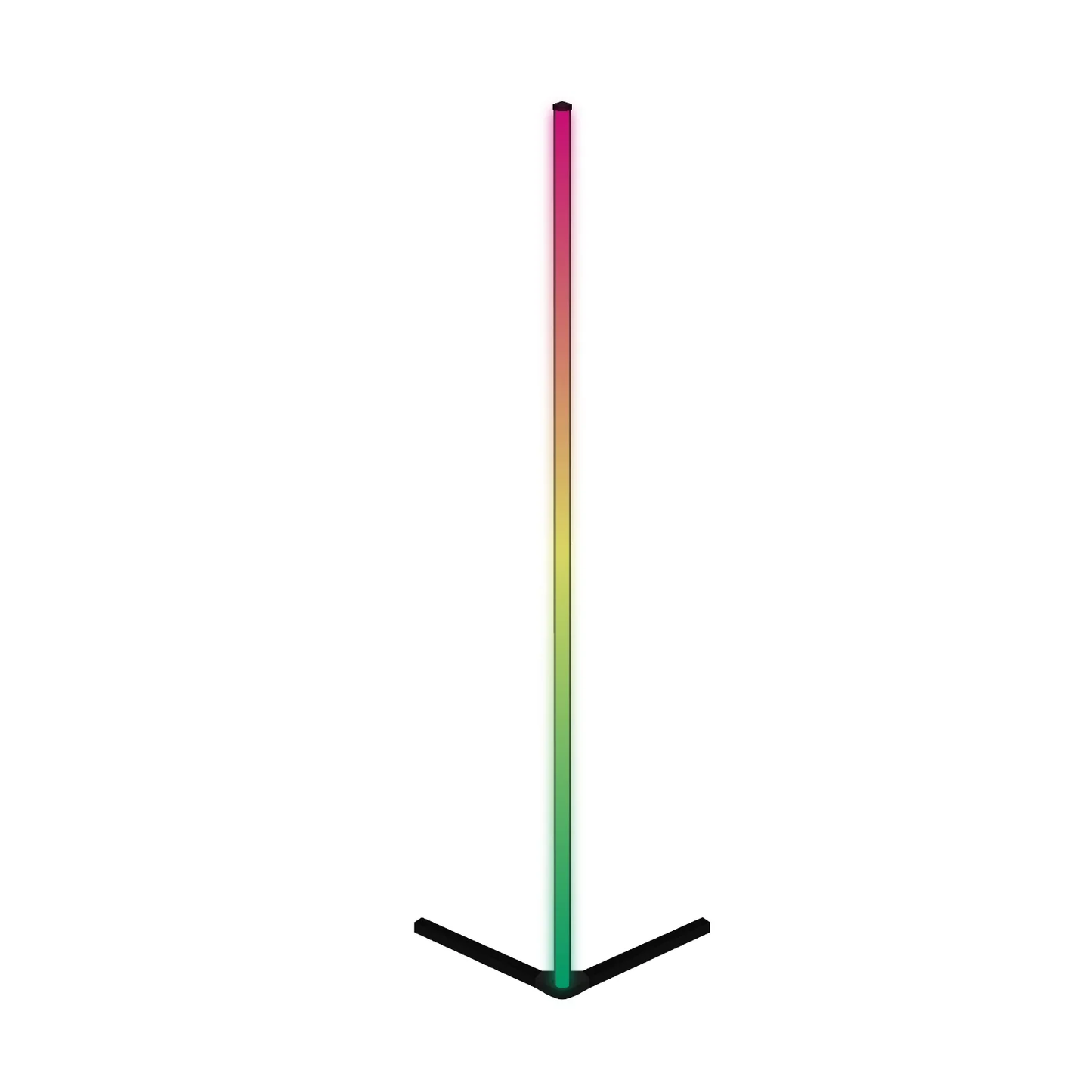 Smart RGB Dream Color Floor Lamp with Music Sync, 16 Million Color Options, APP & Remote Control – Modern Standing Mood Light for Living Room & Bedroom