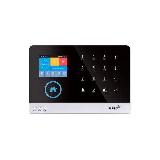 4G WiFi Alarm System - Tuya Smart Life APP | Smart Home Security Kit with PIR and Door Sensors