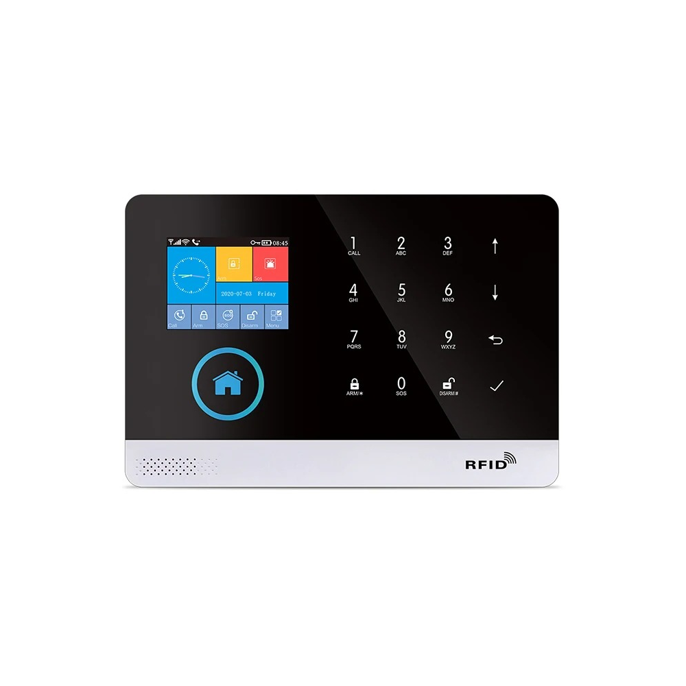 4G WiFi Alarm System - Tuya Smart Life APP | Smart Home Security Kit with PIR and Door Sensors