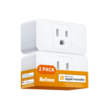 Refoss 15A Smart Plug - HomeKit, WiFi, Alexa, Google Assistant, Voice & Remote Control (US Version)