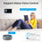 4G WiFi Alarm System - Tuya Smart Life APP | Smart Home Security Kit with PIR and Door Sensors