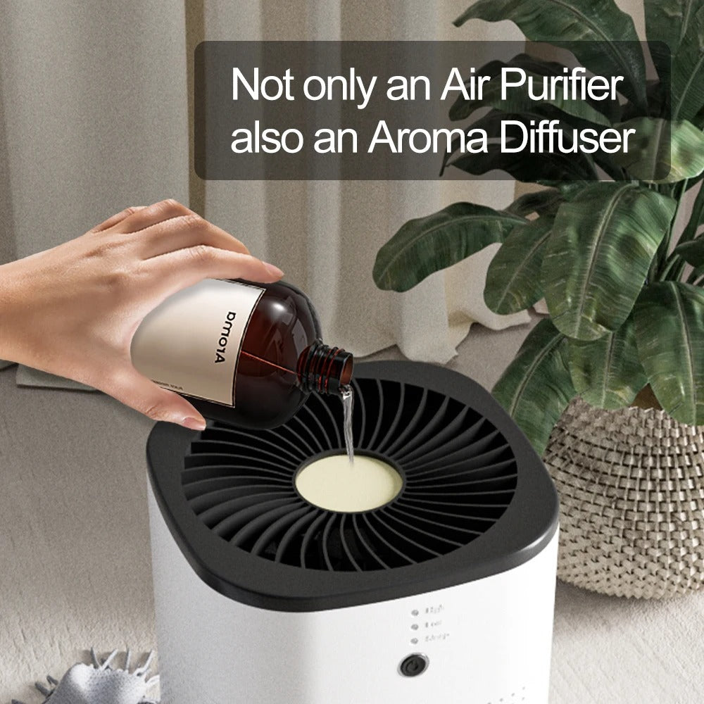 OUNEDA HY1800 Portable Air Purifier for Home - True H13 HEPA & Carbon Filters with Aroma Diffuser