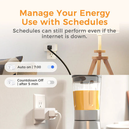 Refoss 15A Smart Plug - HomeKit, WiFi, Alexa, Google Assistant, Voice & Remote Control (US Version)