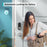 Hornbill Smart Fingerprint Door Lock - Keyless Entry, Digital Deadbolt, IC Card, Keypad, Auto-Lock, with Knob Set for Home Security