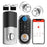 Hornbill Smart Fingerprint Door Lock - Keyless Entry, Digital Deadbolt, IC Card, Keypad, Auto-Lock, with Knob Set for Home Security