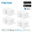 Meross WiFi Smart Plug US Socket – 1/2/4 Pack, Timer, Voice Control, Alexa & Google Support