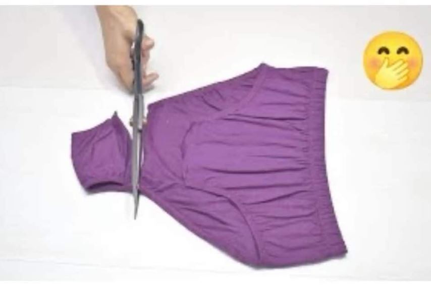 Ne bacajte svoje stare gaćice: Samo odrežite OVAJ dio i vidite šta možete napraviti od njih! - featured image