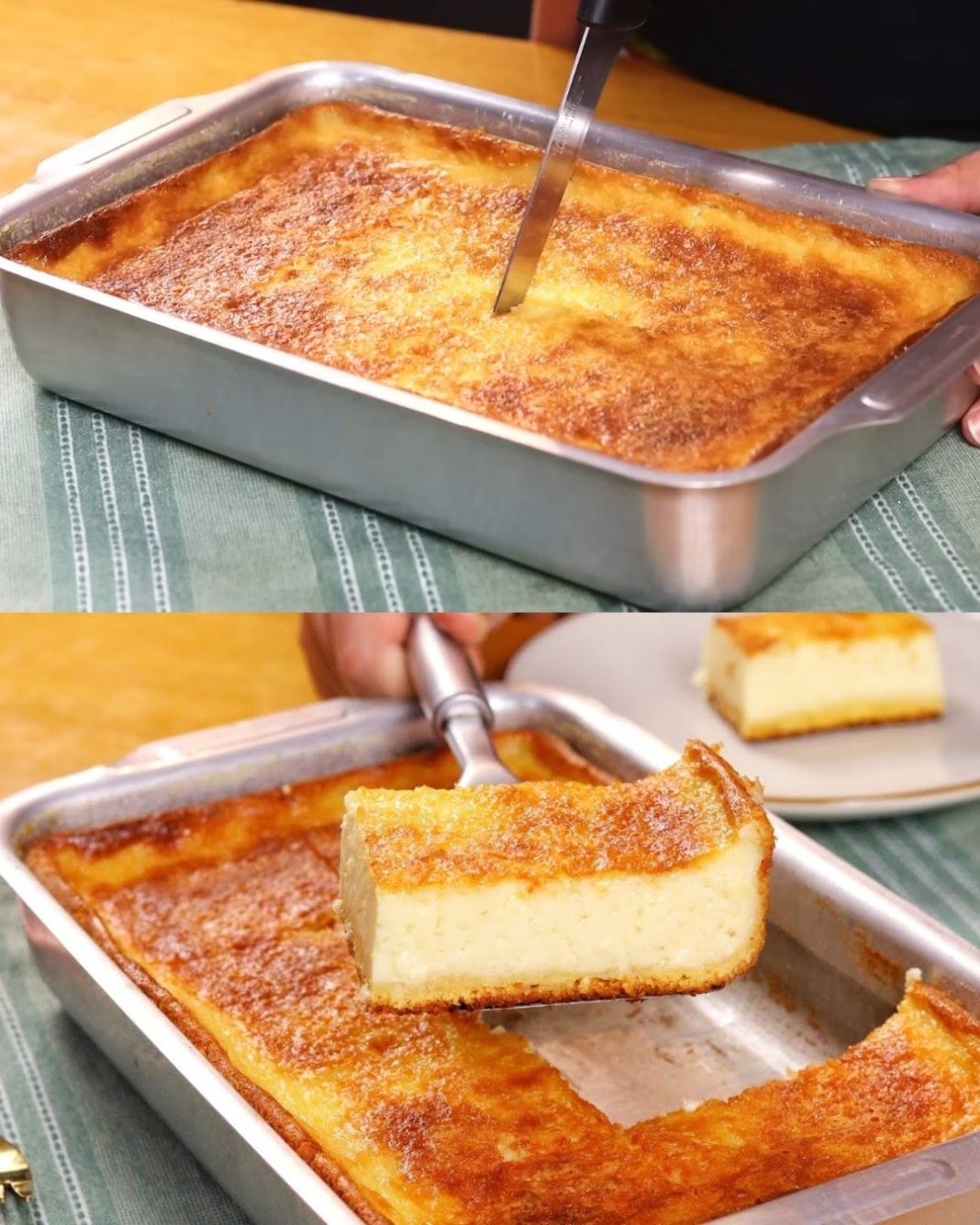 IZGLEDA KAO PUDING, ALI TO JE KOLAČ! BEZ MIJEŠALICE, BEZ TAJNE – KREMASTI KOLAČ KOJI OSVAJA NA PRVI ZALOGAJ… - featured image