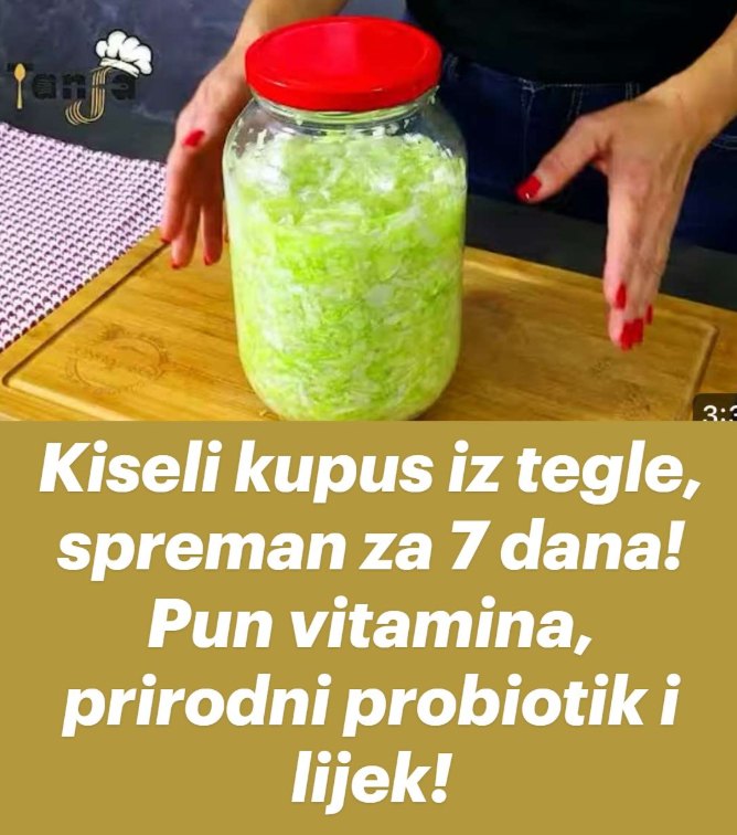 Kiseli kupus iz tegle, spreman za 7 dana! Pun vitamina, prirodni probiotik i lijek! - featured image