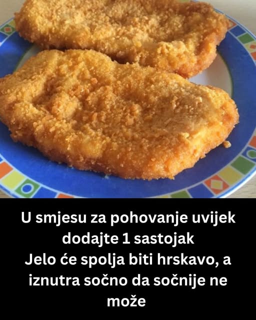 U smjesu za pohovanje uvijek dodajte 1 sastojak: Jelo će spolja biti hrskavo, a iznutra sočno da sočnije ne može - featured image