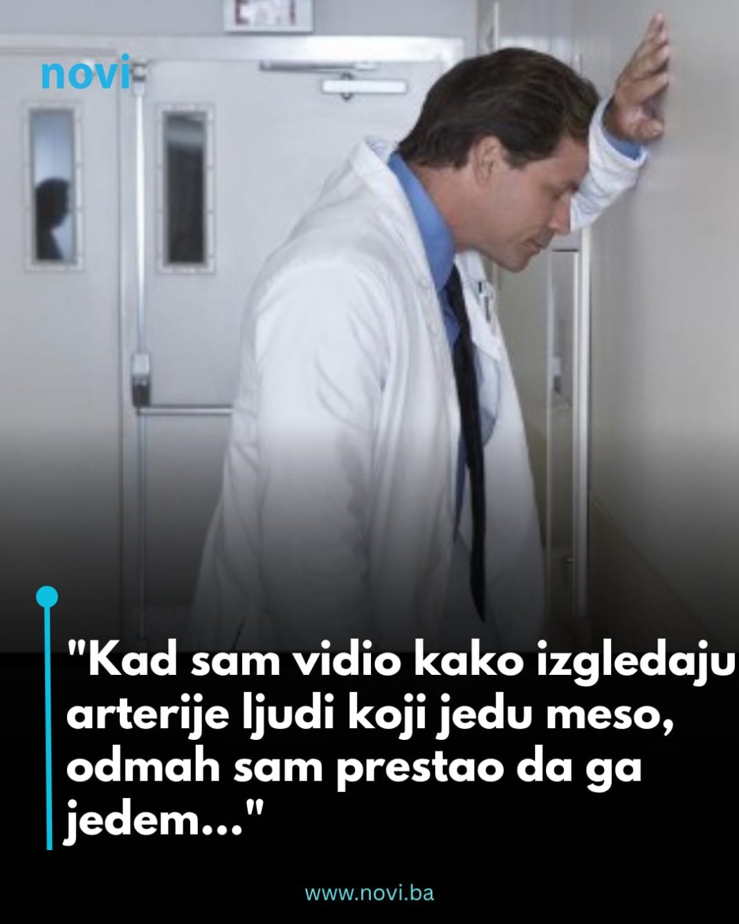 “Kad sam vidio kako izgledaju arterije ljudi koji jedu meso, odmah sam prestao da ga jedem…” - featured image “Kad sam vidio kako izgledaju arterije ljudi koji jedu meso, odmah sam prestao da ga jedem…” - featured image