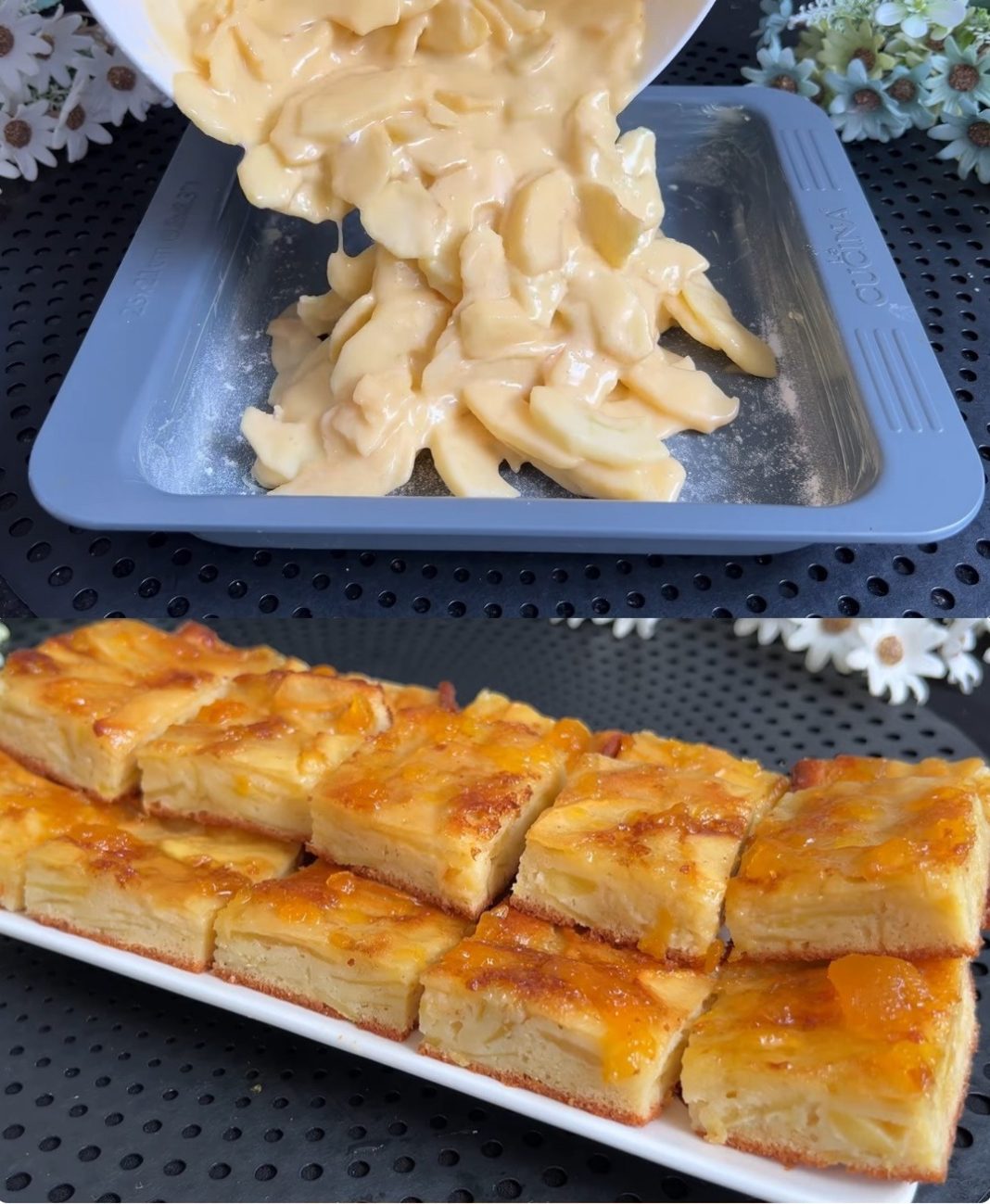 Brzi kolač sa puno jabuka i malo brašna, gotov za 5 minuta, mekan i ukusan… - featured image Brzi kolač sa puno jabuka i malo brašna, gotov za 5 minuta, mekan i ukusan… - featured image