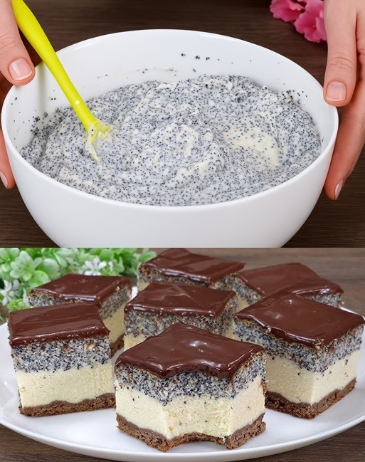 DOMAĆE MAK KOCKE 🌸 fantastičan desert s pudingom od vanile i grizom – topi se u ustima! - featured image DOMAĆE MAK KOCKE 🌸 fantastičan desert s pudingom od vanile i grizom – topi se u ustima! - featured image