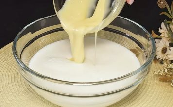 Samo mlijeko i kondenzovano mlijeko! Najukusniji desert za 5 minuta, bez rerne, brašna i želatina… Samo mlijeko i kondenzovano mlijeko! Najukusniji desert za 5 minuta, bez rerne, brašna i želatina… - featured image