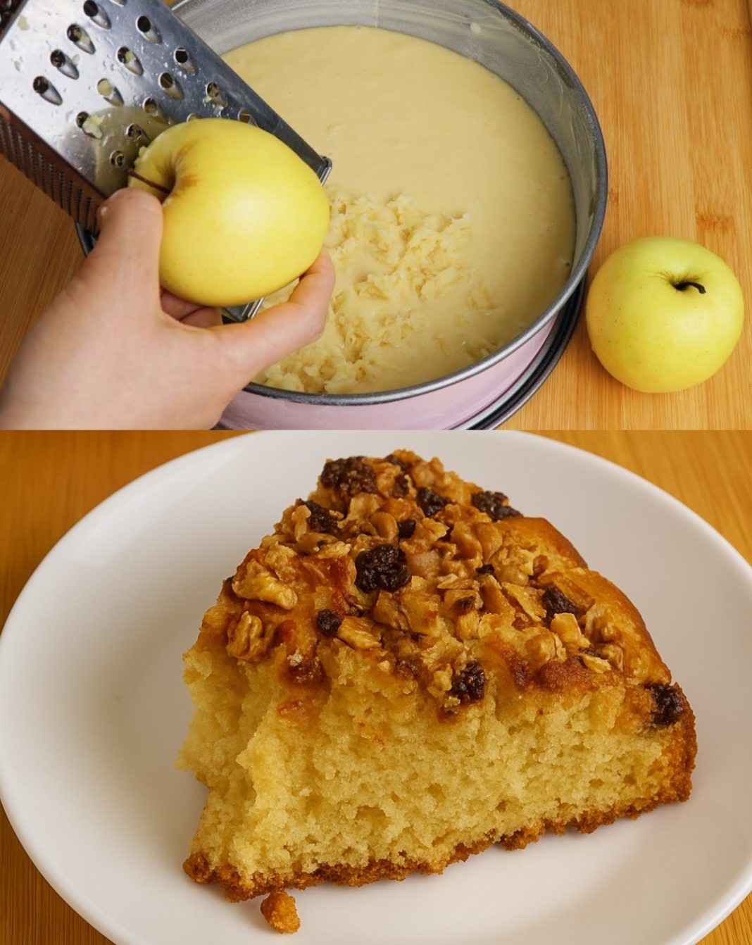 AKO IMATE 2 JABUKE NAPRAVITE OVAJ KOLAČ: Ništa brže – smućkajte sve, ubacite u rernu i dok ručate biće ispečen - featured image