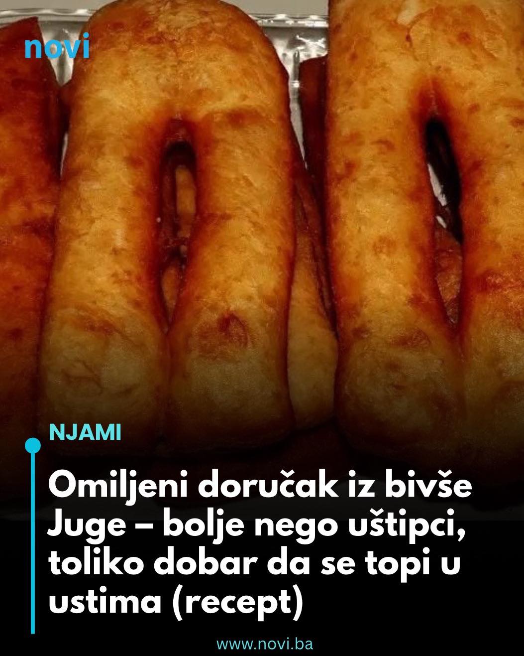 Omiljeni doručak iz bivše Juge – bolje nego uštipci, toliko dobar da se topi u ustima (recept) - featured image Omiljeni doručak iz bivše Juge – bolje nego uštipci, toliko dobar da se topi u ustima (recept) - featured image