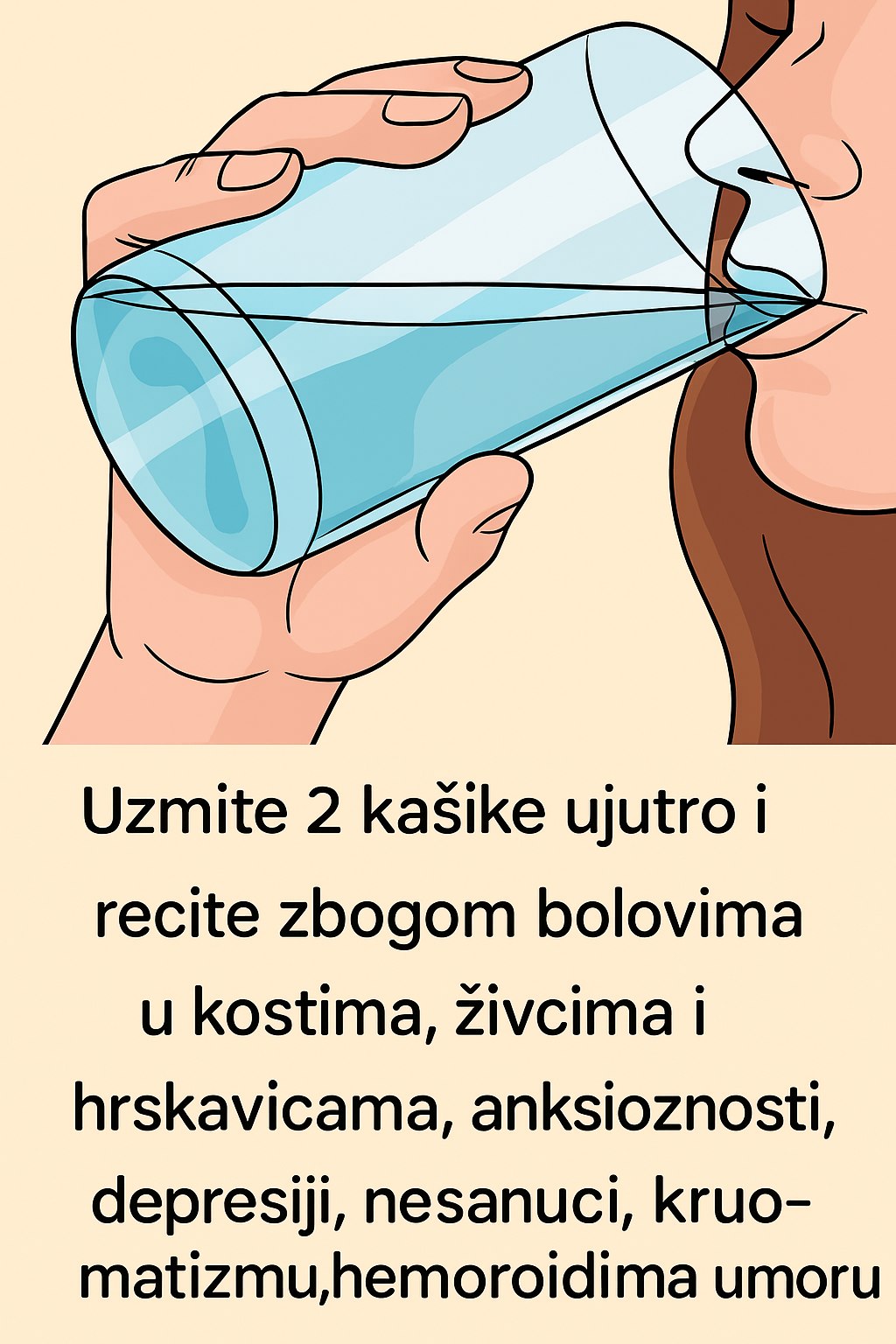 Uzmite dvije kašike ujutro i recite zbogom bolovima u kostima, živcima i hrskavicama, anksioznosti, depresiji, nesanici, reumatizmu i umoru… - featured image