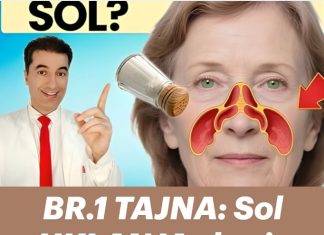 BR.1 TAJNA: Sol UKLANJA sluz iz pluća i sinusa kod žena 50+ za 3 dana! BR.1 TAJNA: Sol UKLANJA sluz iz pluća i sinusa kod žena 50+ za 3 dana! - featured image