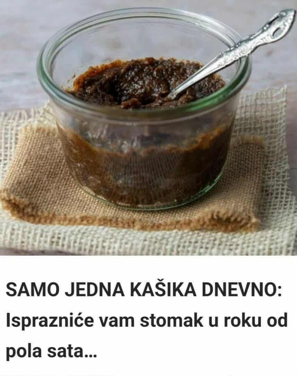 SAM0 1 KAŠIKA DNEVN0: Ispraznit će vam stomak u roku od pola sata! Riješite se problema zauvijek…. - featured image
