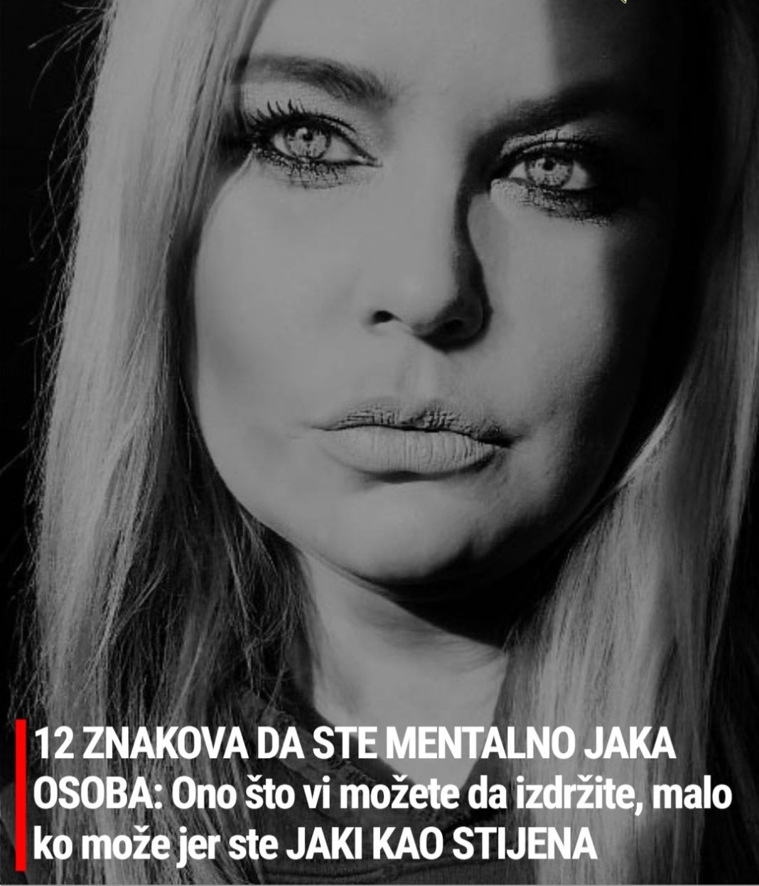 12 ZNAKOVA DA STE MENTALNO JAKA OSOBA: Ono što vi možete da izdržite, malo ko može jer ste JAKI KAO STIJENA - featured image 12 ZNAKOVA DA STE MENTALNO JAKA OSOBA: Ono što vi možete da izdržite, malo ko može jer ste JAKI KAO STIJENA - featured image