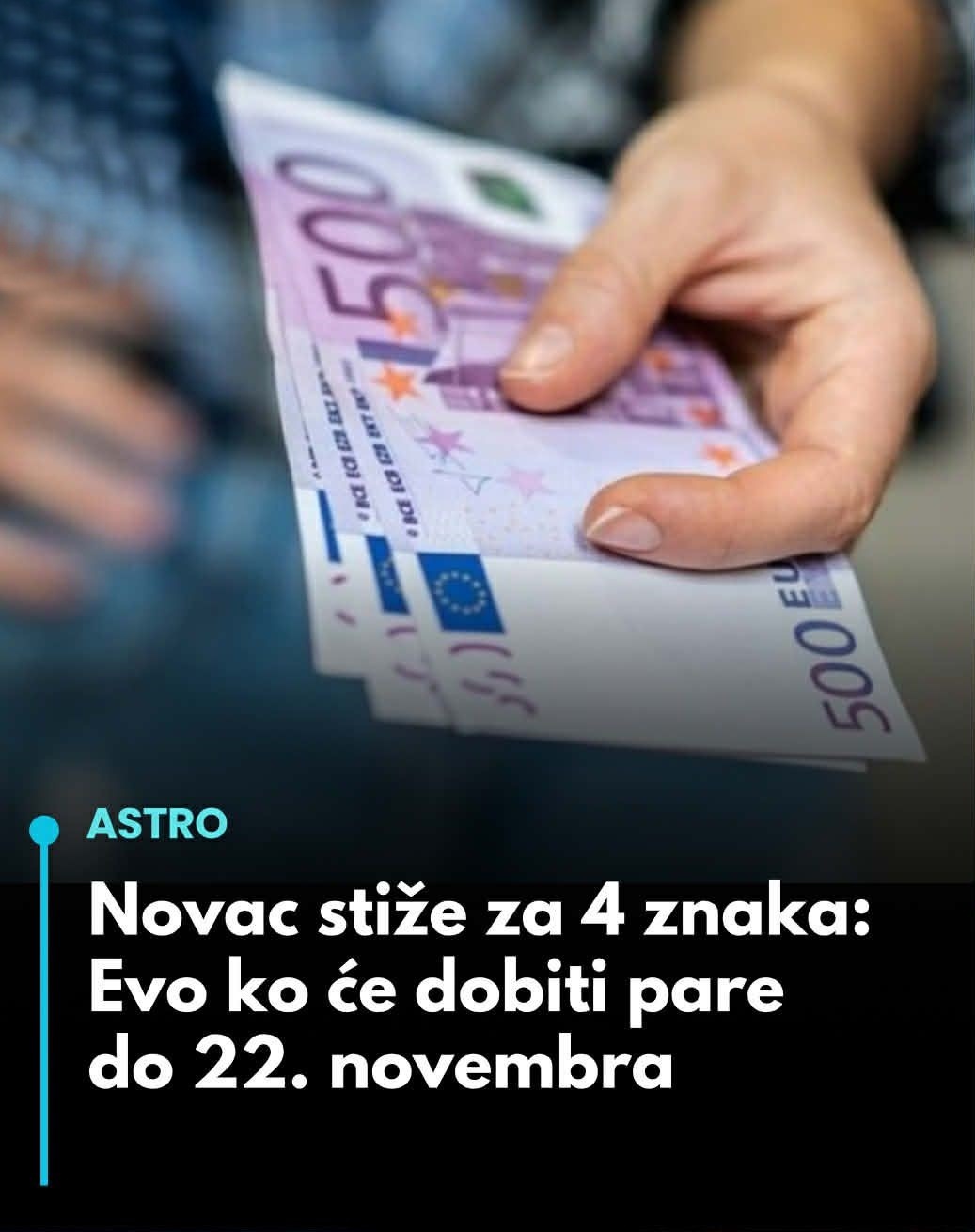 Novac stiže za 4 znaka: Evo ko će dobiti pare do 22. novembra… - featured image