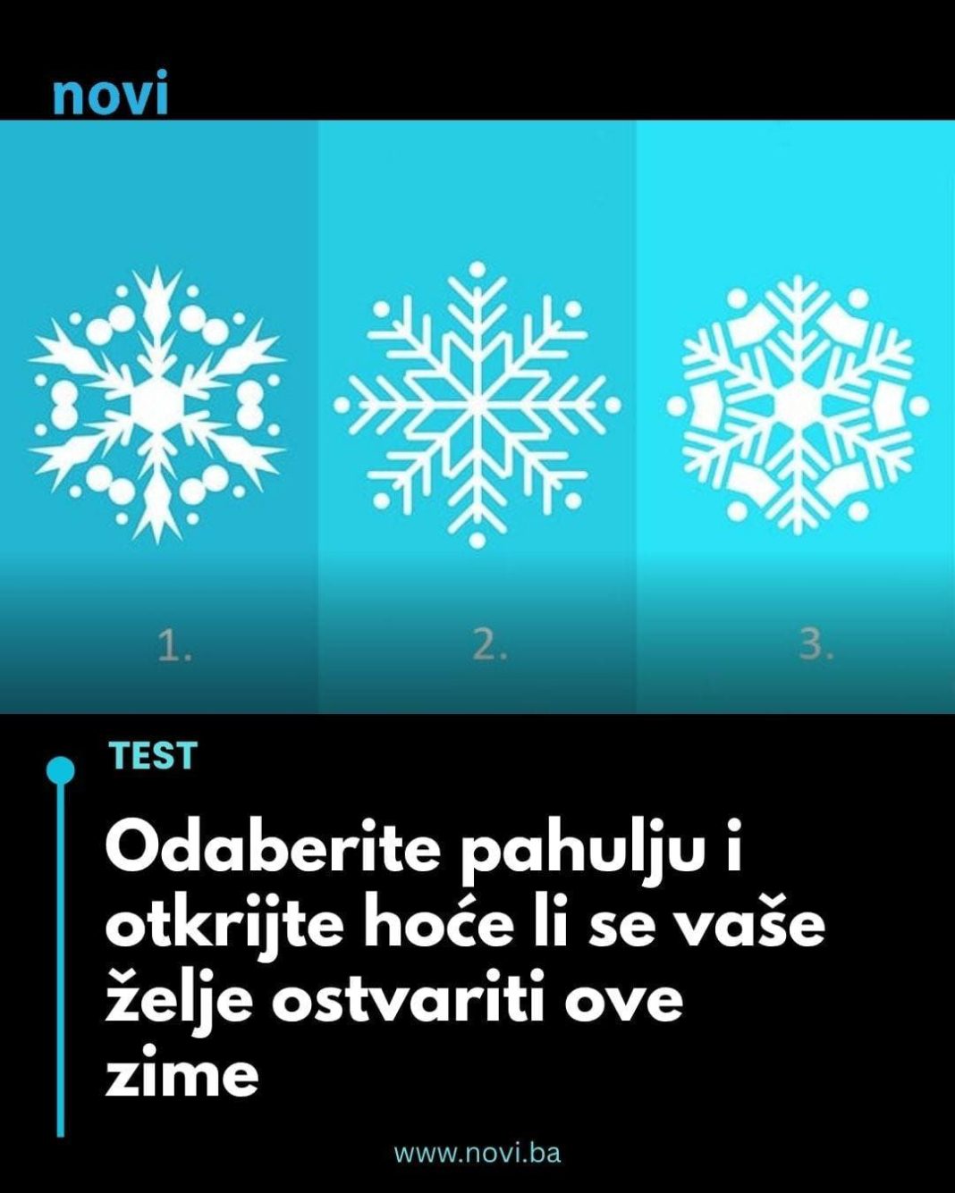 Test: Odaberite pahulju i otkrijte hoće li se vaše želje ostvariti ove zime - featured image