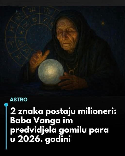 2 znaka postaju milioneri: Baba Vanga im predvidjela gomilu para u 2026. godini - featured image