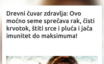 Drevni čuvar zdravlja: Ovo moćno seme sprečava rak, čisti krvotok, štiti srce i pluća i jača imunitet do maksimuma! Drevni čuvar zdravlja: Ovo moćno seme sprečava rak, čisti krvotok, štiti srce i pluća i jača imunitet do maksimuma! - featured image
