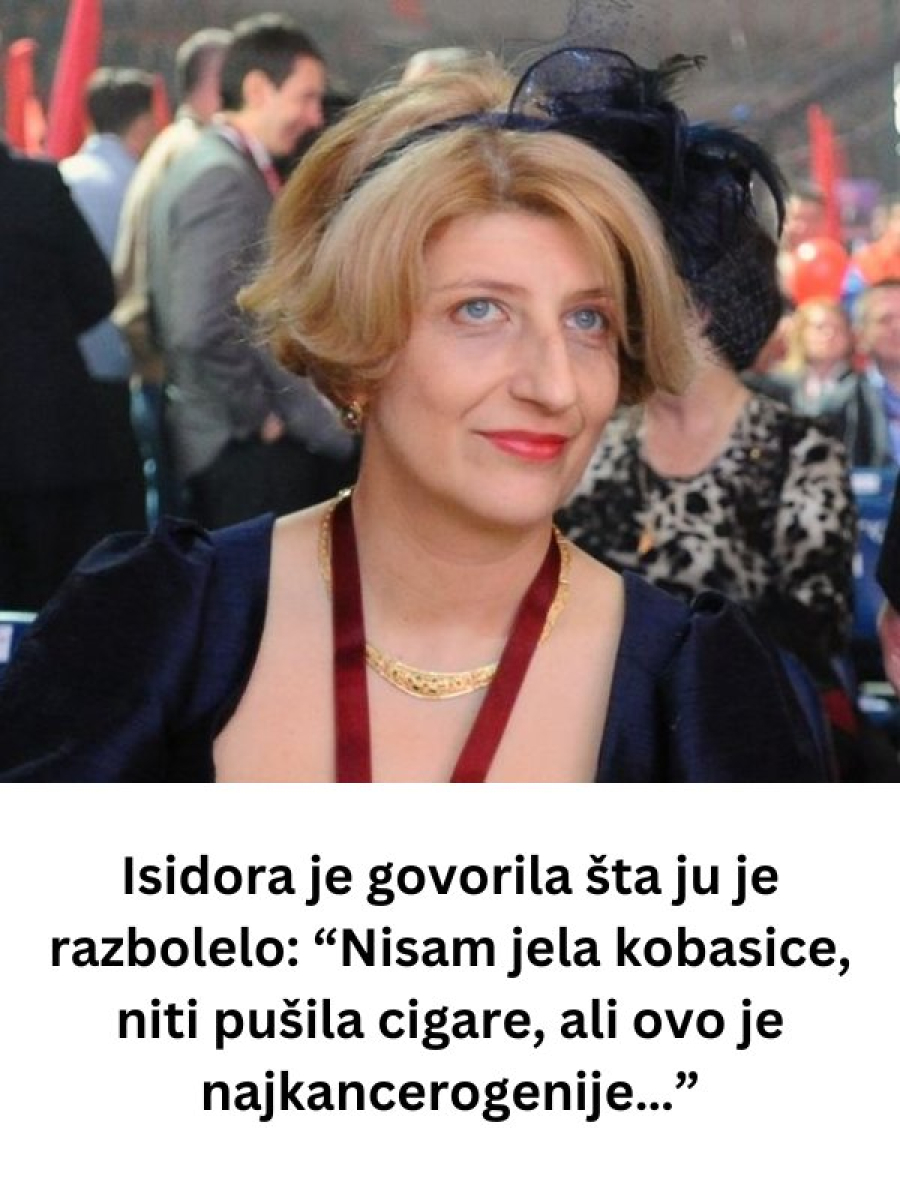 lSlD0RA JE 0TKRlLA ŠTA JE RAZB0LlL0: “Nisam jela kobasice, niti pušila cigare, ali ovo je najkancerogenije…” - featured image