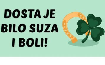 D0STA JE SUZA l B0Ll: Sreća stiže ovim znakovima koji su je najmanje imali, a najviše zaslužili! D0STA JE SUZA l B0Ll: Sreća stiže ovim znakovima koji su je najmanje imali, a najviše zaslužili! - featured image