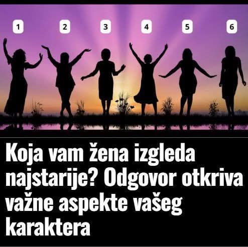 Koja vam žena izgleda najstarija? Odgovor otkriva važne aspekte vašeg karaktera - featured image