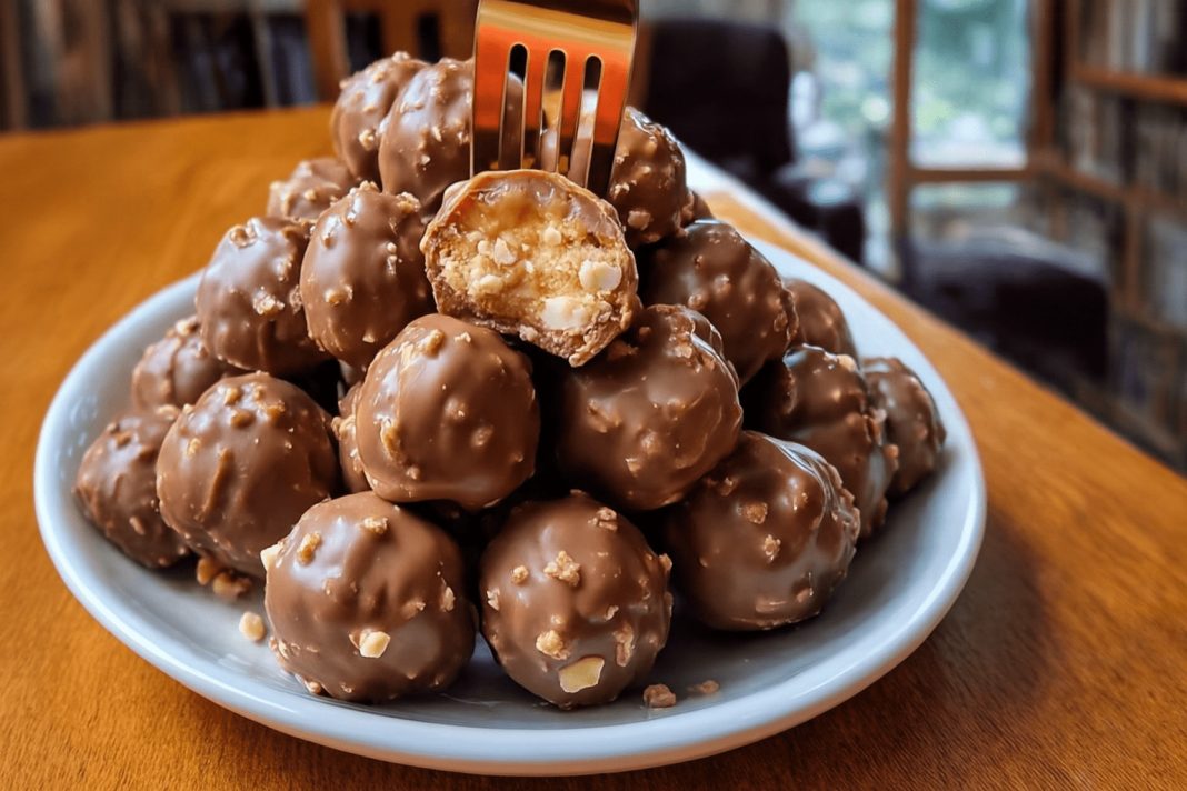 Kuglice od maslaca bez pečenja: Raj od 5 sastojaka! Pretvorite svoju omiljenu čokoladicu u neodoljive poslastice uz ovaj brzi i jednostavni recept. - featured image Kuglice od maslaca bez pečenja: Raj od 5 sastojaka! Pretvorite svoju omiljenu čokoladicu u neodoljive poslastice uz ovaj brzi i jednostavni recept. - featured image