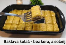 BAKLAVA KOLAČ – bez kora, a sočniji od prave! 🥰 recept iz Alžira.. BAKLAVA KOLAČ – bez kora, a sočniji od prave! 🥰 recept iz Alžira.. - featured image