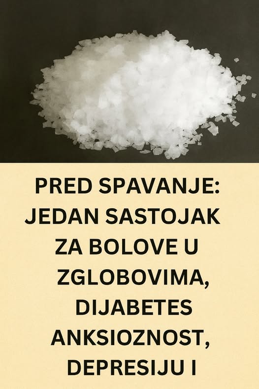 Prirodni sastojak prije spavanja – Istina o Epsom soli i njenim prednostima - featured image