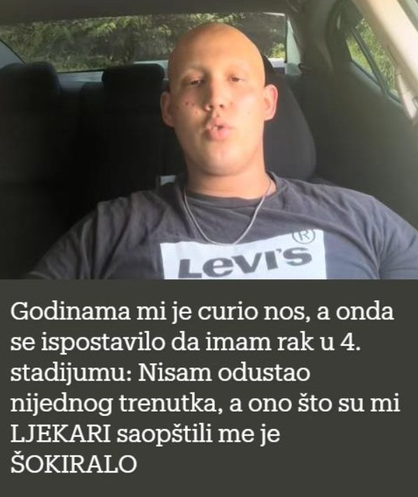 Godinama mi je curio nos, a onda se ispostavilo da imam rak u 4. stadijumu: Nisam odustao nijednog trenutka, a ono što su mi LJEKARI saopštili me je ŠOKIRALO - featured image