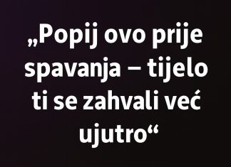 Noćni detoks napitak: pijte ga prije spavanja za lakši stomak i brže sagorijevanje masnoća Noćni detoks napitak: pijte ga prije spavanja za lakši stomak i brže sagorijevanje masnoća - featured image