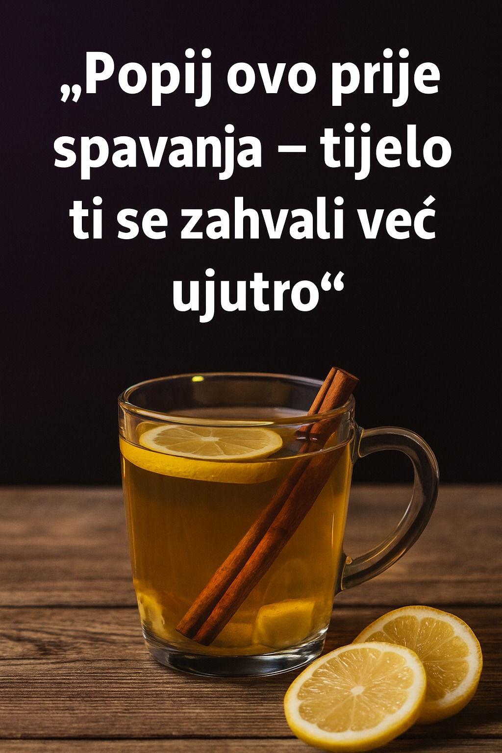 Noćni detoks napitak: pijte ga prije spavanja za lakši stomak i brže sagorijevanje masnoća - featured image