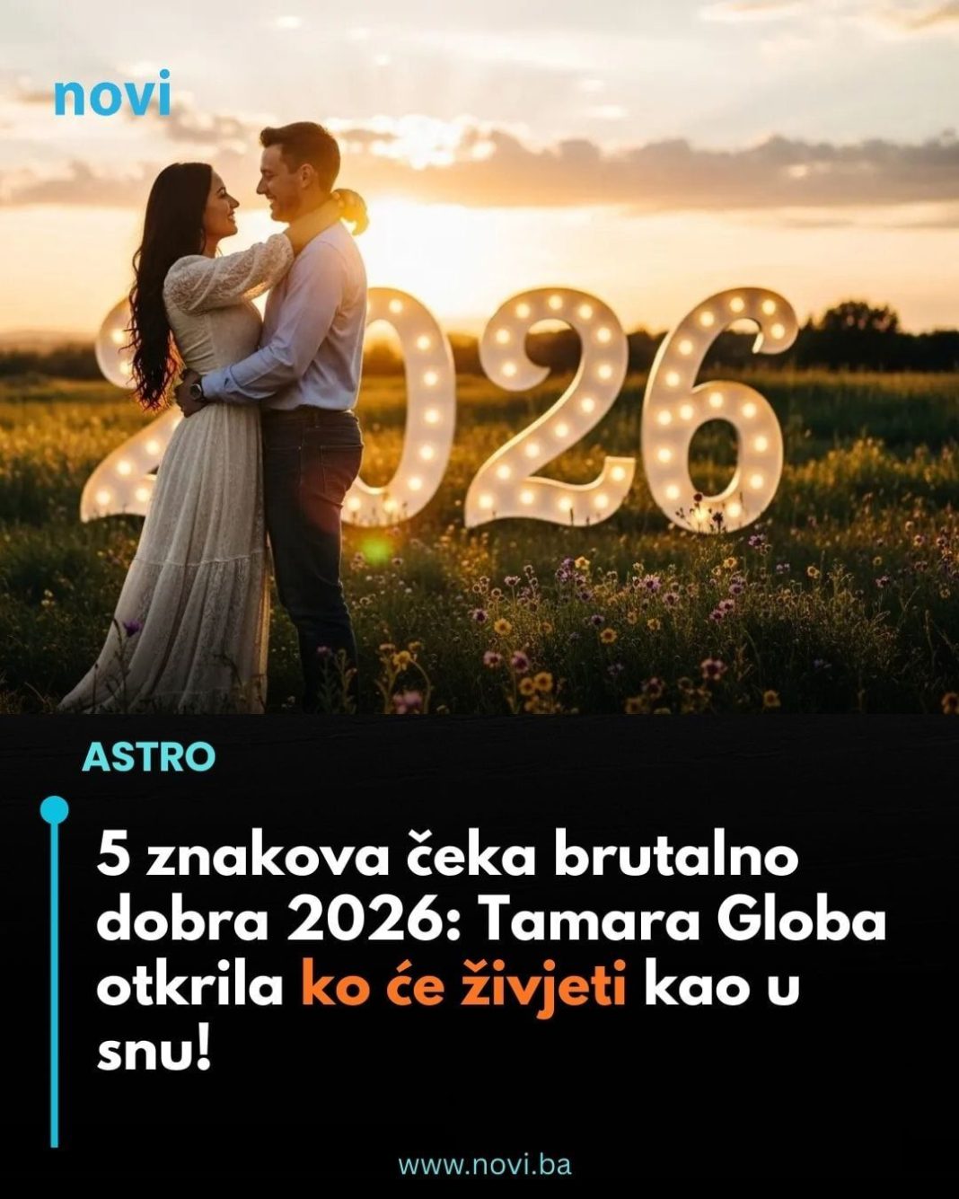 Pet horoskopskih znakova kojima 2026. donosi napredak: Šta prema astrologiji očekuje Bikove, Blizance, Rakove, Lavove i Vodolije - featured image