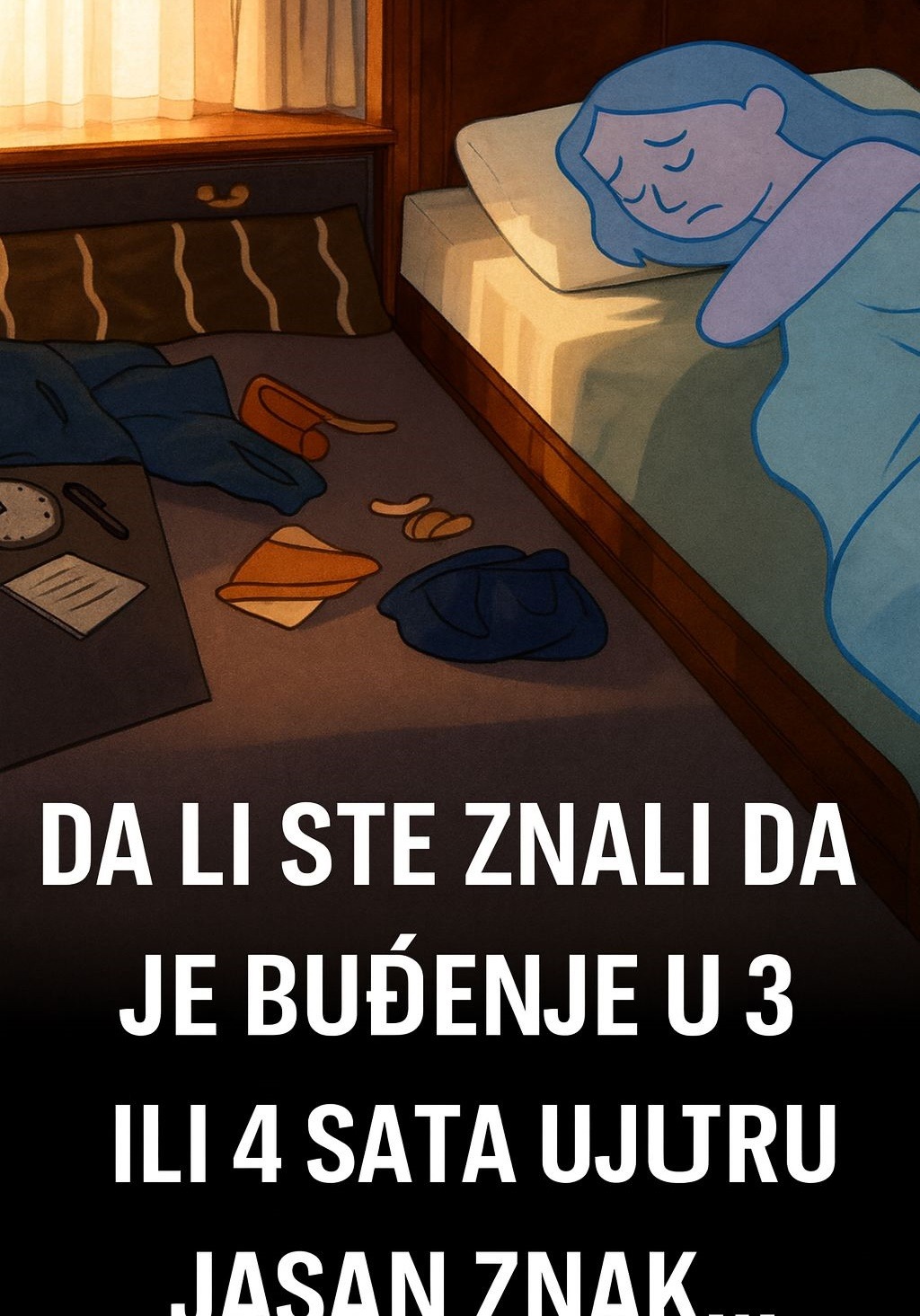 Da li ste znali da je buđenje u 3 ili 4 ujutru jak znak… - featured image