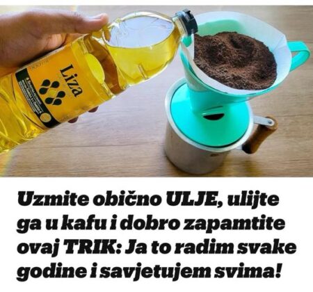 Uzmite obično ulje, ulijte ga u kafu i zapamtite ovaj savjet: Radim to svake godine i preporučujem svima! - featured image