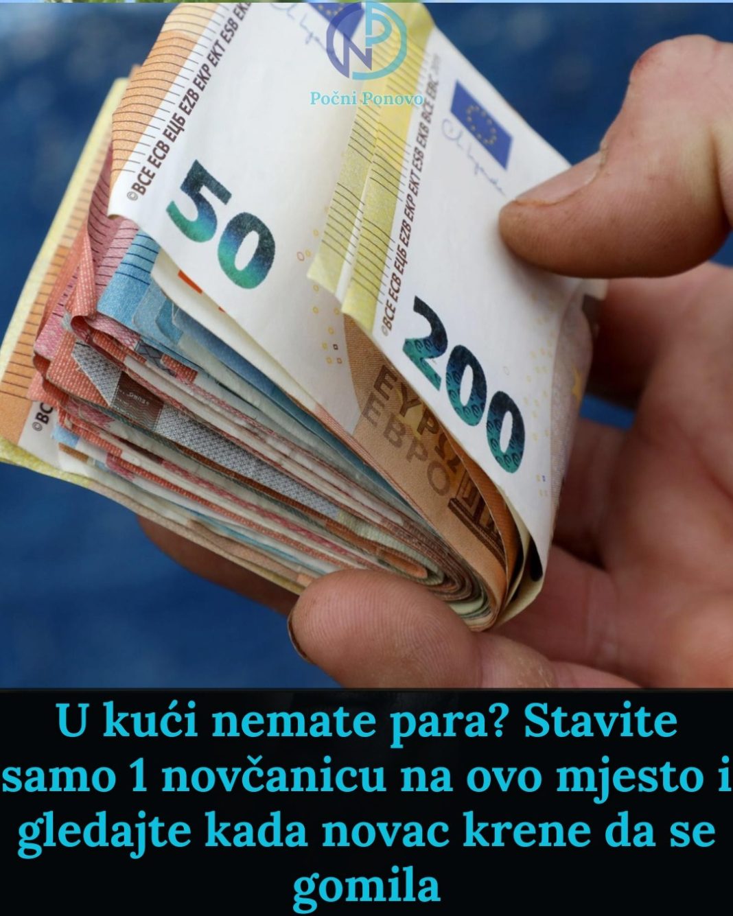 U kući nemate para? Stavite samo 1 novčanicu na ovo mjesto i gledajte kada novac krene da se gomila… - featured image
