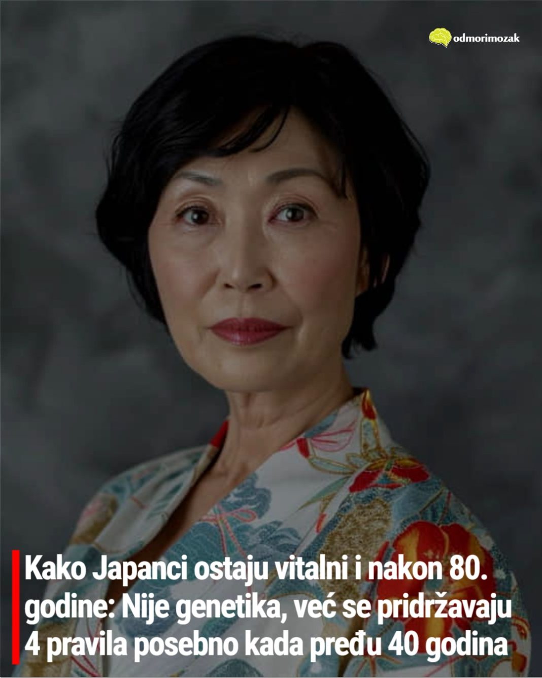 Kako Japanci ostaju vitalni i nakon 80. godine: Nije genetika, već se pridržavaju 4 pravila posebno kada pređu 40 godina - featured image Kako Japanci ostaju vitalni i nakon 80. godine: Nije genetika, već se pridržavaju 4 pravila posebno kada pređu 40 godina - featured image