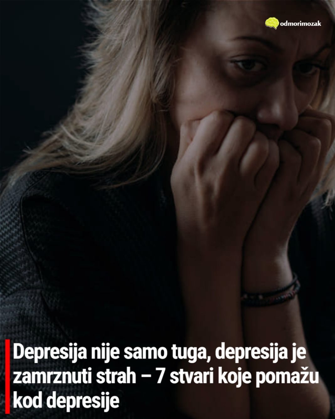 Depresija nije samo tuga, depresija je zamrznuti strah – 7 stvari koje pomažu kod depresije - featured image Depresija nije samo tuga, depresija je zamrznuti strah – 7 stvari koje pomažu kod depresije - featured image