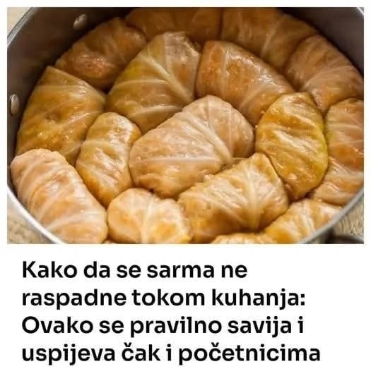 STARE DOMAĆICE SAMO OVAKO PRAVE ZAPRŠKU ZA SARMU: Najukusnija i sočna – recept direktno sa sela - featured image STARE DOMAĆICE SAMO OVAKO PRAVE ZAPRŠKU ZA SARMU: Najukusnija i sočna – recept direktno sa sela - featured image