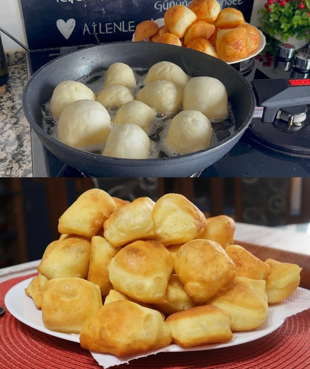 BRZI UŠTIPCI SA JOGURTOM❗💥 NAJBOLJI uštipci ikada❗ Ne upijaju ni kap ulja dok se prže! - featured image BRZI UŠTIPCI SA JOGURTOM❗💥 NAJBOLJI uštipci ikada❗ Ne upijaju ni kap ulja dok se prže! - featured image