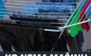 KO NEMA MAŠINU ZA SUŠENjE VEŠA-neka uradi ovaj trik!💥 KO NEMA MAŠINU ZA SUŠENjE VEŠA-neka uradi ovaj trik!💥 - featured image