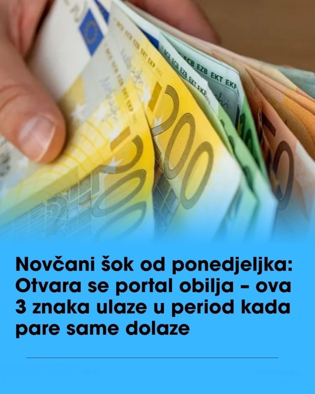 NOVČANI ŠOK OD PONEDJELJKA: Otvara se portal obilja – ova 3 znaka ulaze u period kada pare dolaze… - featured image