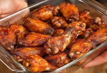 Hrskava pileća krilca pečena u rerni bez prženja su moj omiljeni izbor za ugodne zimske noći – moja porodica ih je proždrla prošle nedjelje! Hrskava pileća krilca pečena u rerni bez prženja su moj omiljeni izbor za ugodne zimske noći – moja porodica ih je proždrla prošle nedjelje! - featured image